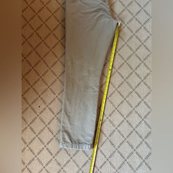 J. Crew 770 Khaki Chino pant w flannel lining 34 x 32 - Picture 9 of 11